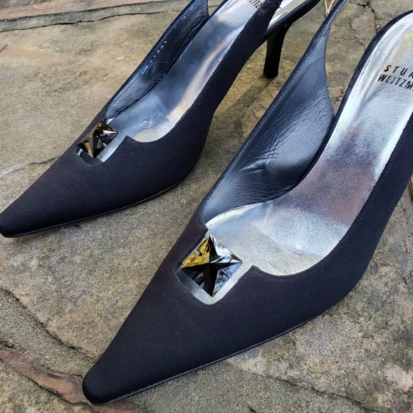 Stuart Weitzman Slingback Heel Pumps - Picture 3 of 13